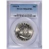 Image 1 : 1954-D FRANKLIN HALF DOLLAR, PCGS MS-64 FBL TONING ON THE REVERSE