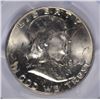 Image 2 : 1954-D FRANKLIN HALF DOLLAR, PCGS MS-64 FBL TONING ON THE REVERSE