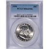 Image 1 : 1956 FRANKLIN HALF DOLLAR, PCGS MS-64 FBL
