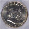Image 2 : 1958-D FRANKLIN HALF DOLLAR, PCGS MS-64 FBL