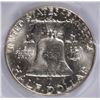 Image 3 : 1963-D FRANKLIN HALF DOLLAR, PCGS MS-64 FBL