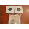 Image 1 : 1905 5¢ AU, 1914 10¢ VF & 1922 5¢ ICCS MS60.  Lot of 3 coins.