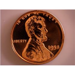 1958 US 1 Cent PFRDU - Superb!! (MS 66++?)