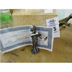 Michael Ricker Pewter Trumpet "Bradley"