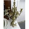 Image 1 : Gold Guild Ornate 5-Light Candleabras (Pair)