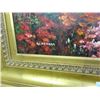 Image 2 : Gold Framed Oil On Canvas Floral Signed Derosa