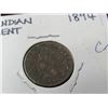 Image 4 : 5 Indian Head Cent 1881, 1883, 1885, 1893, 1894 - 5 Times the Money