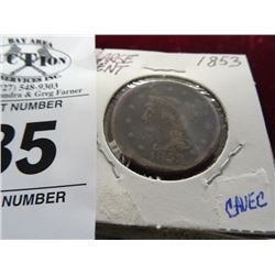 Large Cent 1853