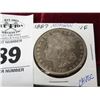 Image 1 : 1887 Morgan Dollar