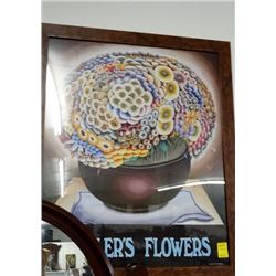 "Mahlers Flowers" Signed Y. Mahler