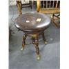 Image 1 : Oak Piano Stool