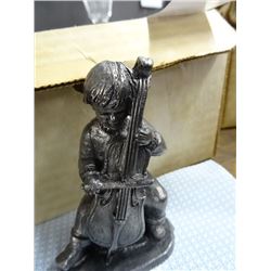 Michael Ricker Pewter Cello  Frank 