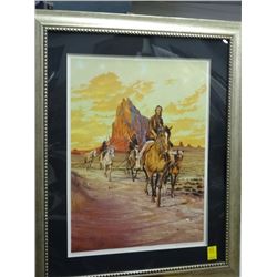 "Pilgrimage From Shiprock" Signed William Nelson