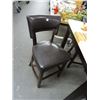 Image 2 : Faux Marble Top Pub Table w/4 Chairs