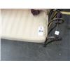 Image 2 : Padded Iron Bench, Bolster Pillow
