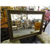 Image 1 : Ornate Framed Mirror - Bevel Edge