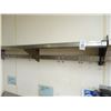 Image 1 : S/S 5' Over Shelf w/Pan Rack