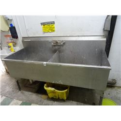 S/S 6' 2-Comp Pot Sink