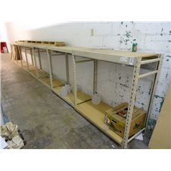 28 Beige Heavy Duty Stg. Shelf Sections - 28 Times the Money