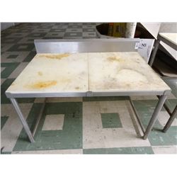 S/S 4' Cutboard Table