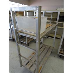 Aluminum Dunnage Cart - Needs Wheel Bracket to be Fixed