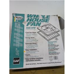 Wholehouse Exhaust Fan