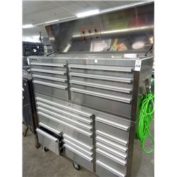 Steel Glide S/S 18" x 5' x 5' - 23 Drawer Rolling Toolbox