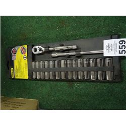 Stanley Deep Socket Set/Wrench