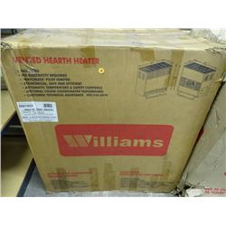 Williams Gas Fired Fireplace Heater