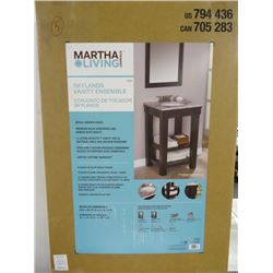 Martha Stewart Skylands Vanity Emsemble