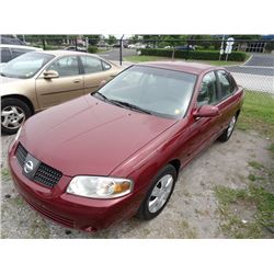 2005 Nissan Sentra 1.85 Sedan