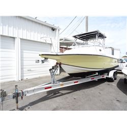 2005 Angler 25' W.A.C. w/Twin 2005 O/B 115HP, 4 Stroke Yamaha w/T/A Aluminum Trailer