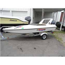 2010 MIG Marine 13' Mini Speed Boat w/25 HP O/B Yamaha