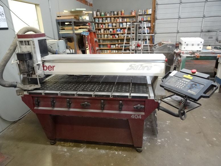 Gerber Sabre Series 404 CNC Router Table