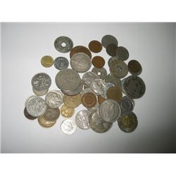 10 TOTAL U.S. COINS INCLUDES SILVER KENNEDY HALF DOLLAR/INDIAN HEAD CENTS & BUFFALO NICKELS!!