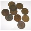 Image 1 : 10 TOTAL INDIAN HEAD PENNIES *MIXED DATES & GRADES*!! INDIAN HEAD CENTS CAME OUT OF SAFE!!