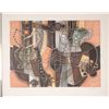 Image 1 : Artist Signed Proof Print Cubist Guitar, Hookah