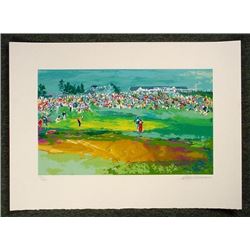 Shinnecock Signed LE Golf Art Print LeRoy Neiman 1995