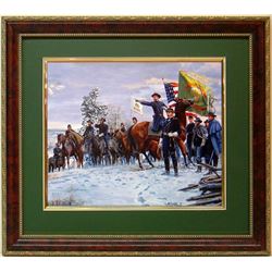 Mort Kunstler Civil War Frmd Print Fighting 69th Irish