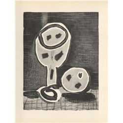Picasso Print Nature Morte Au Verre Et a La Pomme 1957