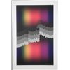 Image 1 : Mark Rowland Signed Abstract Art Print Rainbow Flowing