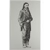 Image 1 : Dave Jones Cowboy Aritst Proof 1972 Lithograph Print
