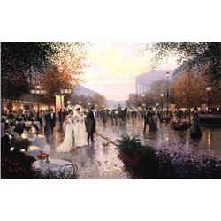 Signed Christa Kieffer Art Print - Cafe Madeleine