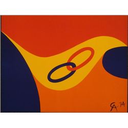 Alexander Calder Friendship Braniff Airlines Art Print