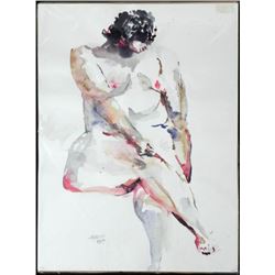 Betty Snyder Rees Original Painting Saturday Nudes #26