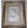 Image 1 : Claude Schuffenecker Original Drawing Bust of Boy Frmd