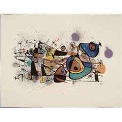 Joan Miro : Peintures Modern Art Print