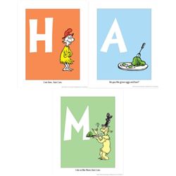 3) Dr. Seuss Prints- Do You Like Green Eggs Sam I Am