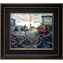 Mort Kunstler Civil War Print Framed Col. Grierson