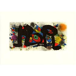 Joan Miro Sculpture II Lithograph 1984